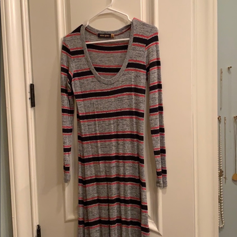 Saint Grace sweater stretch dress